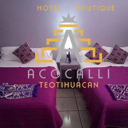 Hotel Boutique Acocalli ซาน ฮวน ตีโอตีฮัวคัน ภายนอก รูปภาพ